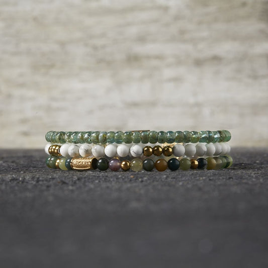 Rebel and Rose Indian Summer Yellow Gold Plated 4mm Bracelet