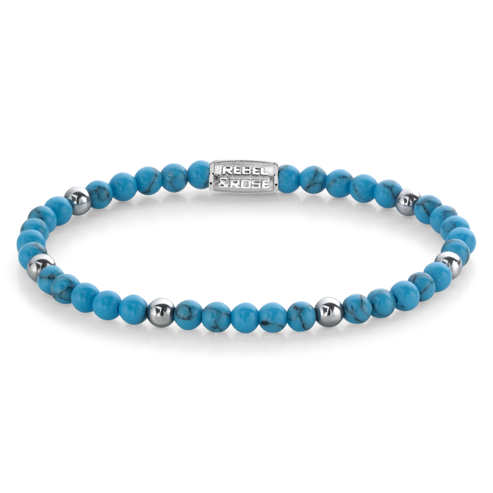 Rebel and Rose Turquoise Delight I 4mm Bracelet