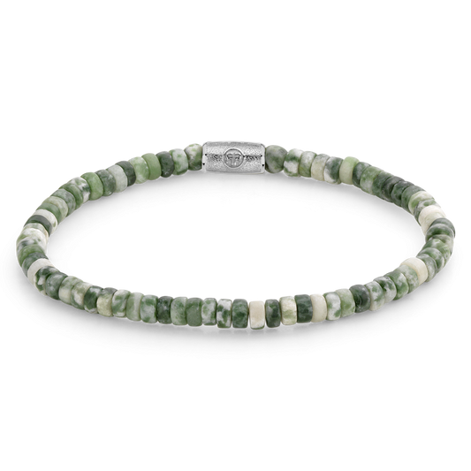Rebel and Rose Slices - The Green Deal 4mm Bracelet