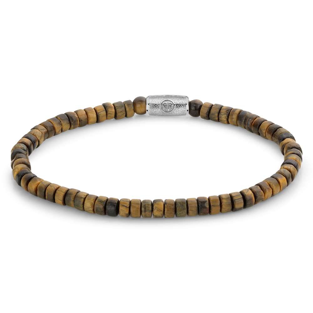 Rebel and Rose Slices - Tiger Lily 4mm Bracelet