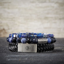 Load image into Gallery viewer, Rebel and Rose Roll The Dices - Lapis Lazuli 4mm Bracelet