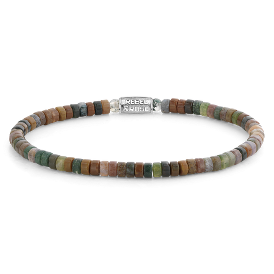 Rebel and Rose Slices - Indian Summer 4mm Bracelet