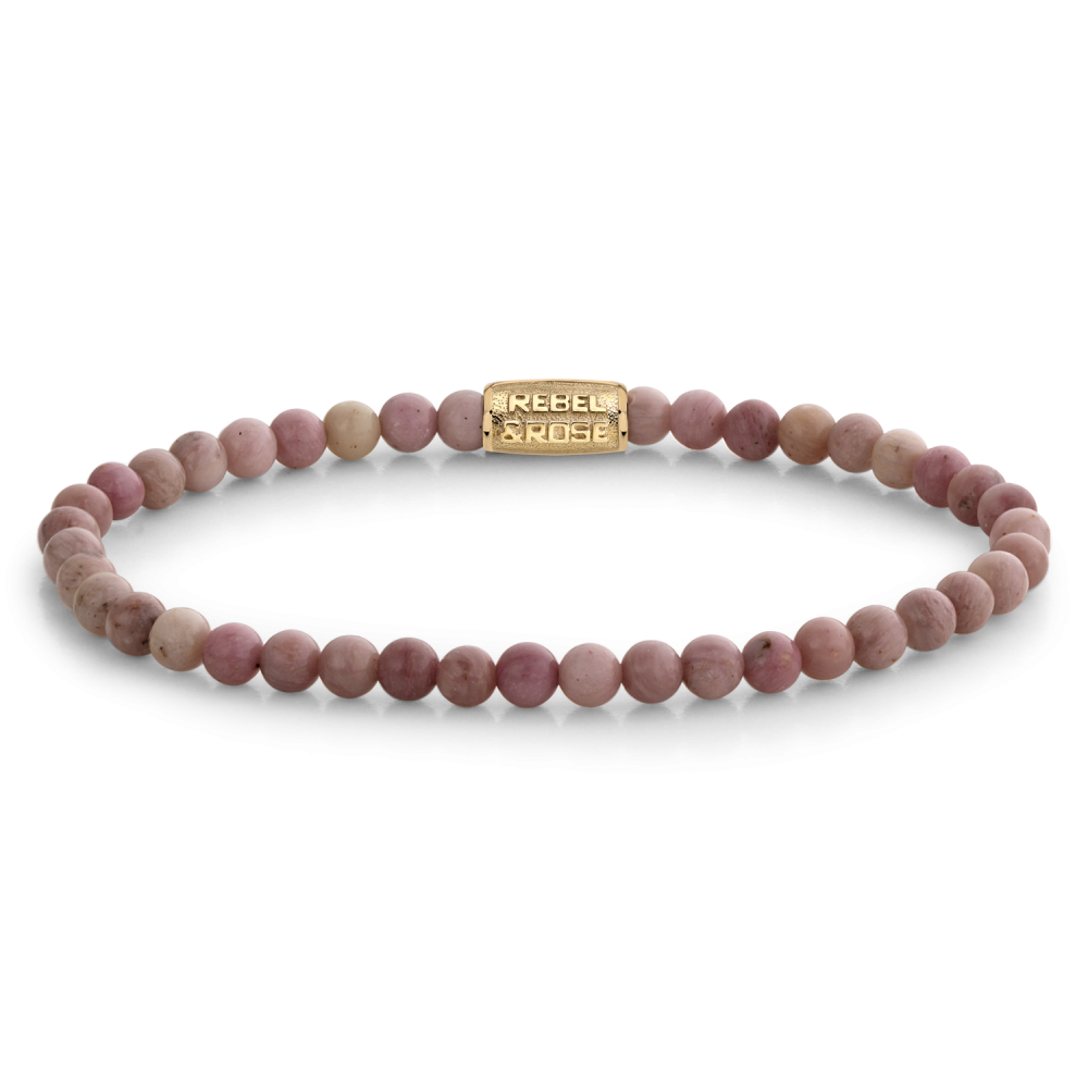 Rebel and Rose Rose Garden Gold 4mm Bracelet