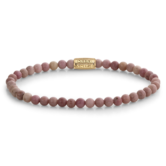 Rebel and Rose Rose Garden Gold 4mm Bracelet
