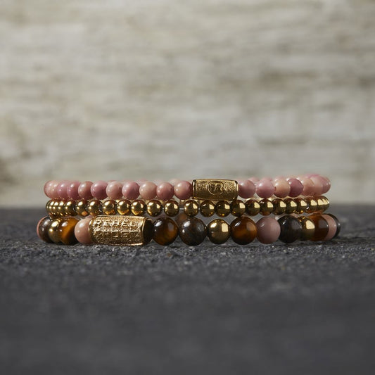 Rebel and Rose Rose Garden Gold 4mm Bracelet