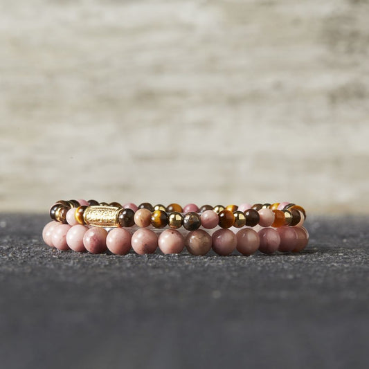 Rebel and Rose Winter Glow Yellow Gold Plated 4mm Bracelet