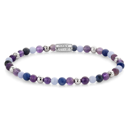 Rebel and Rose Are Violets Blue? 4mm Bracelet