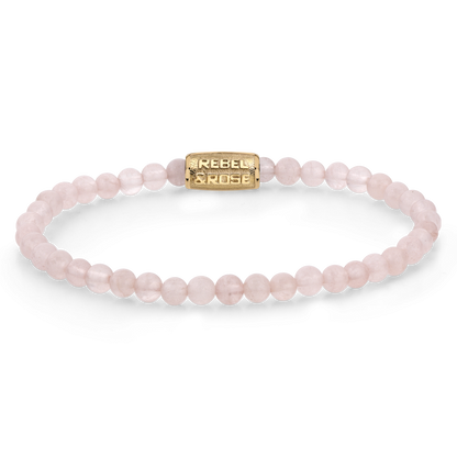 Rebel and Rose Pink Rose Gold 4mm Bracelet
