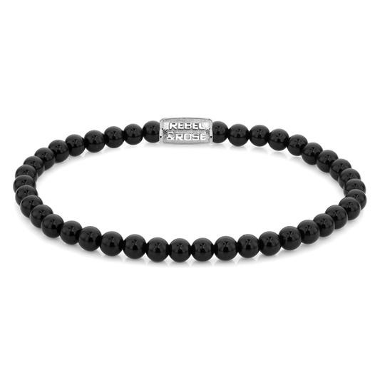 Rebel and Rose Black Velvet 4mm Bracelet