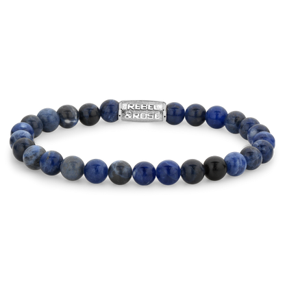 Rebel and Rose Midnight Blue 6mm Bracelet
