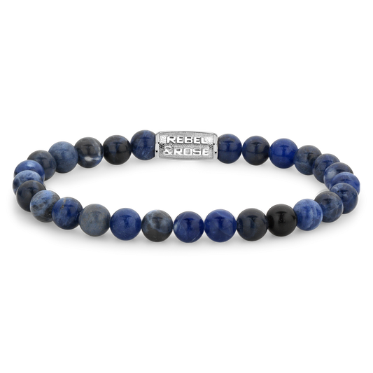 Rebel and Rose Midnight Blue 6mm Bracelet