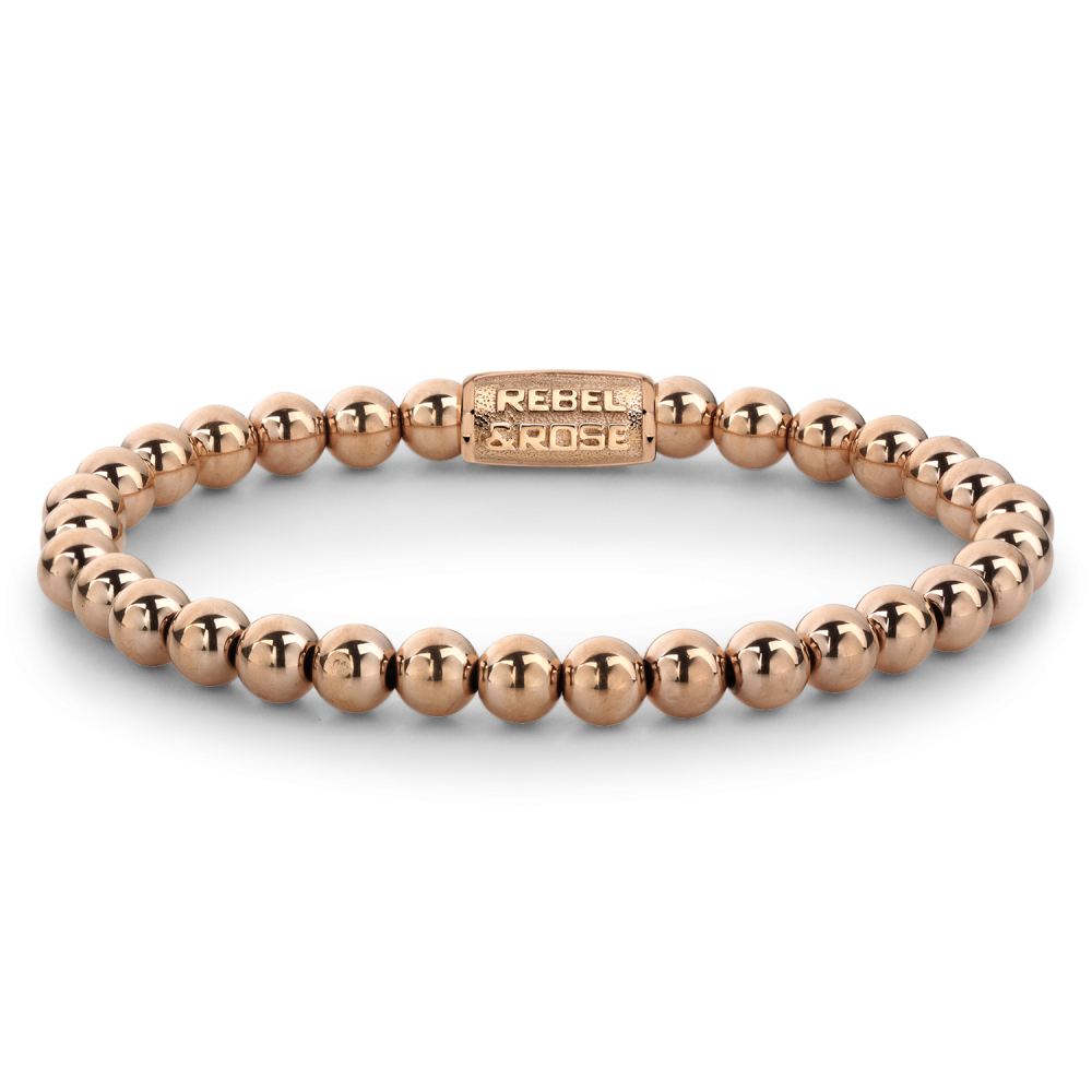 Rebel and Rose Rose Gold Only 6mm Bracelet
