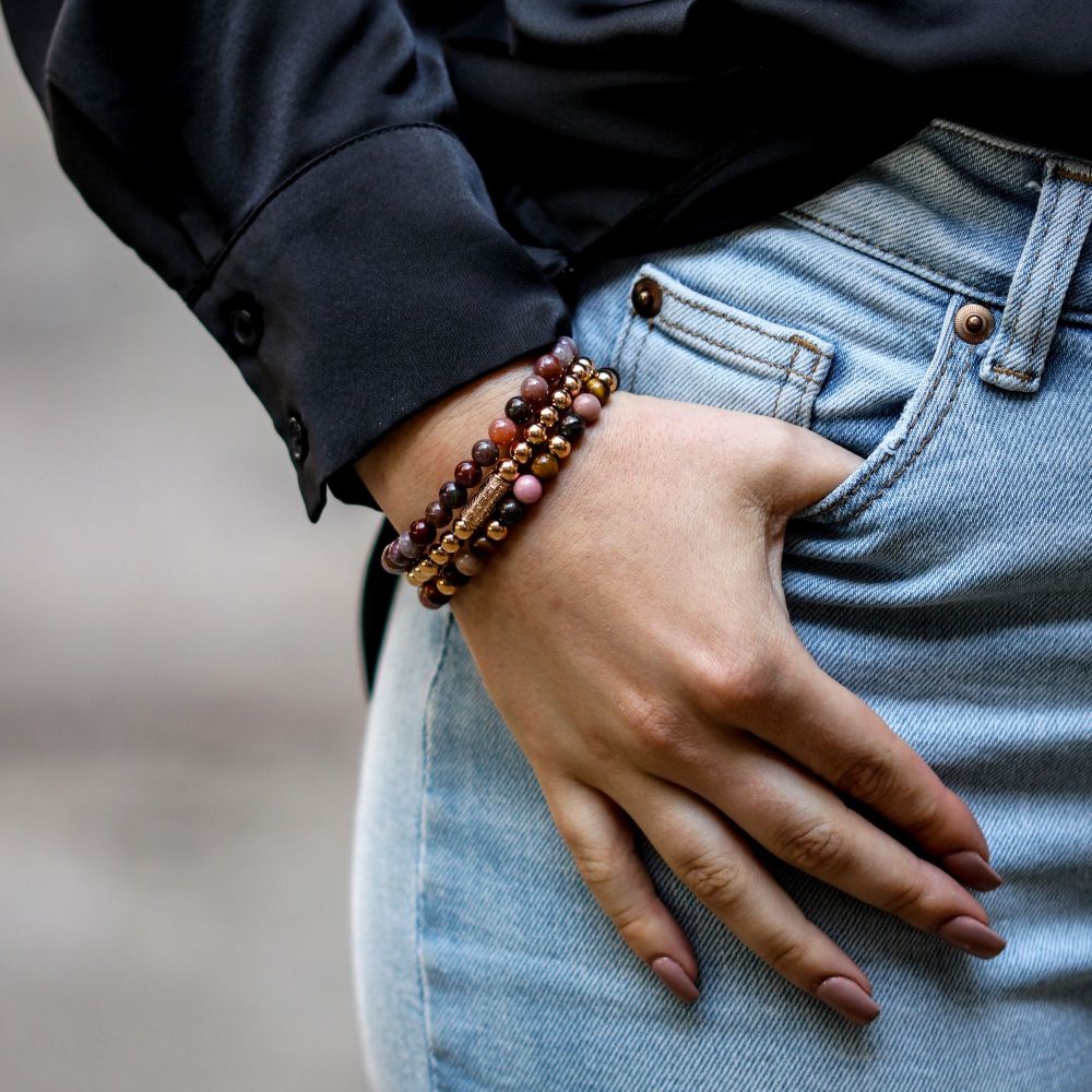 Rebel and Rose Rose Gold Only 6mm Bracelet