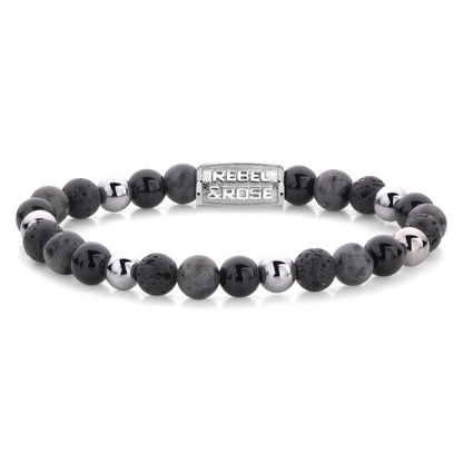 Rebel and Rose Shiny Night 6mm Bracelet