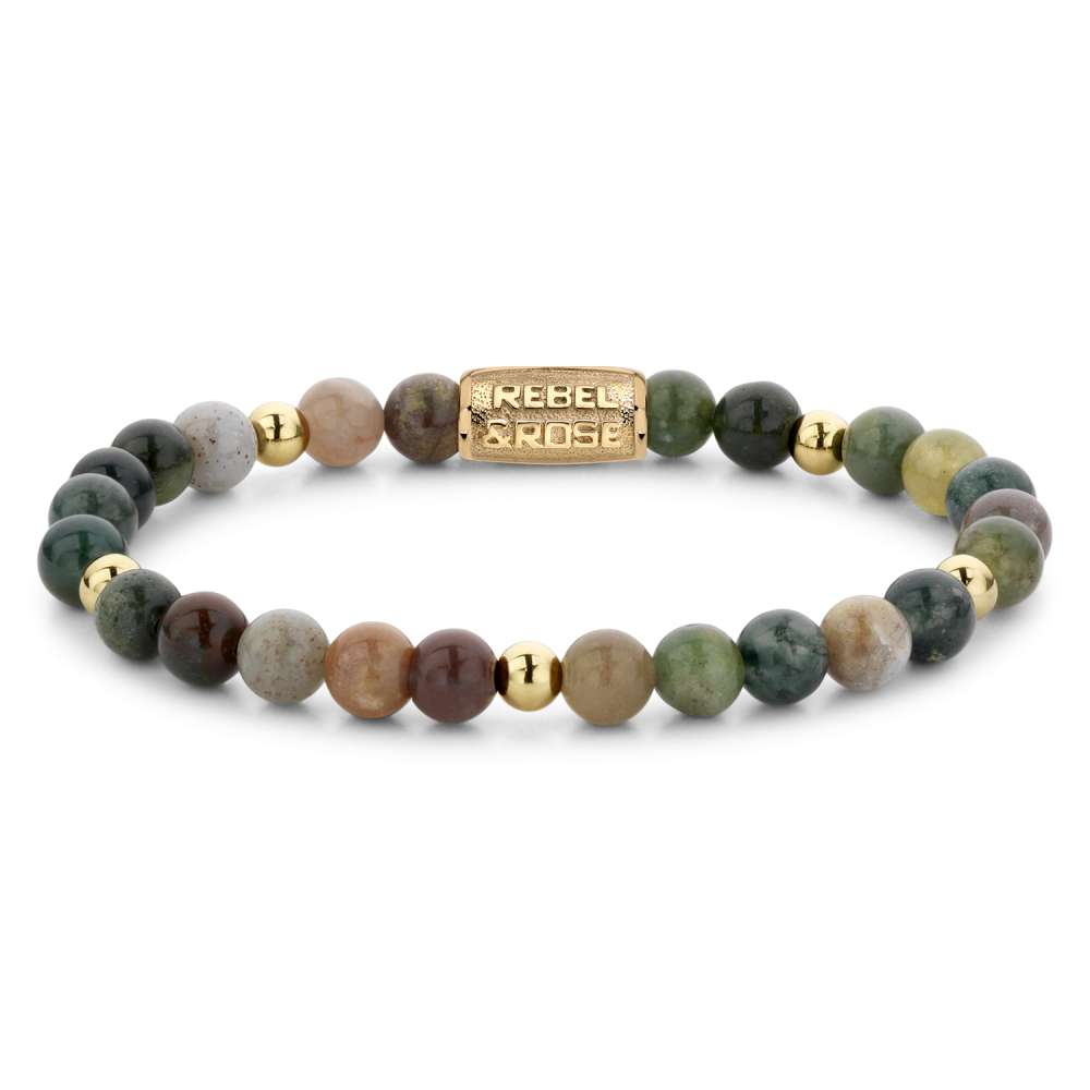 Rebel and Rose Indian Summer Yellow Gold Plated Bracelet