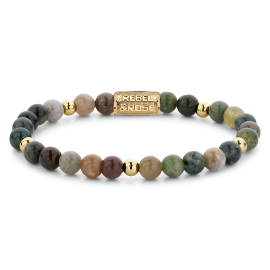 Rebel and Rose Indian Summer Yellow Gold Plated Bracelet