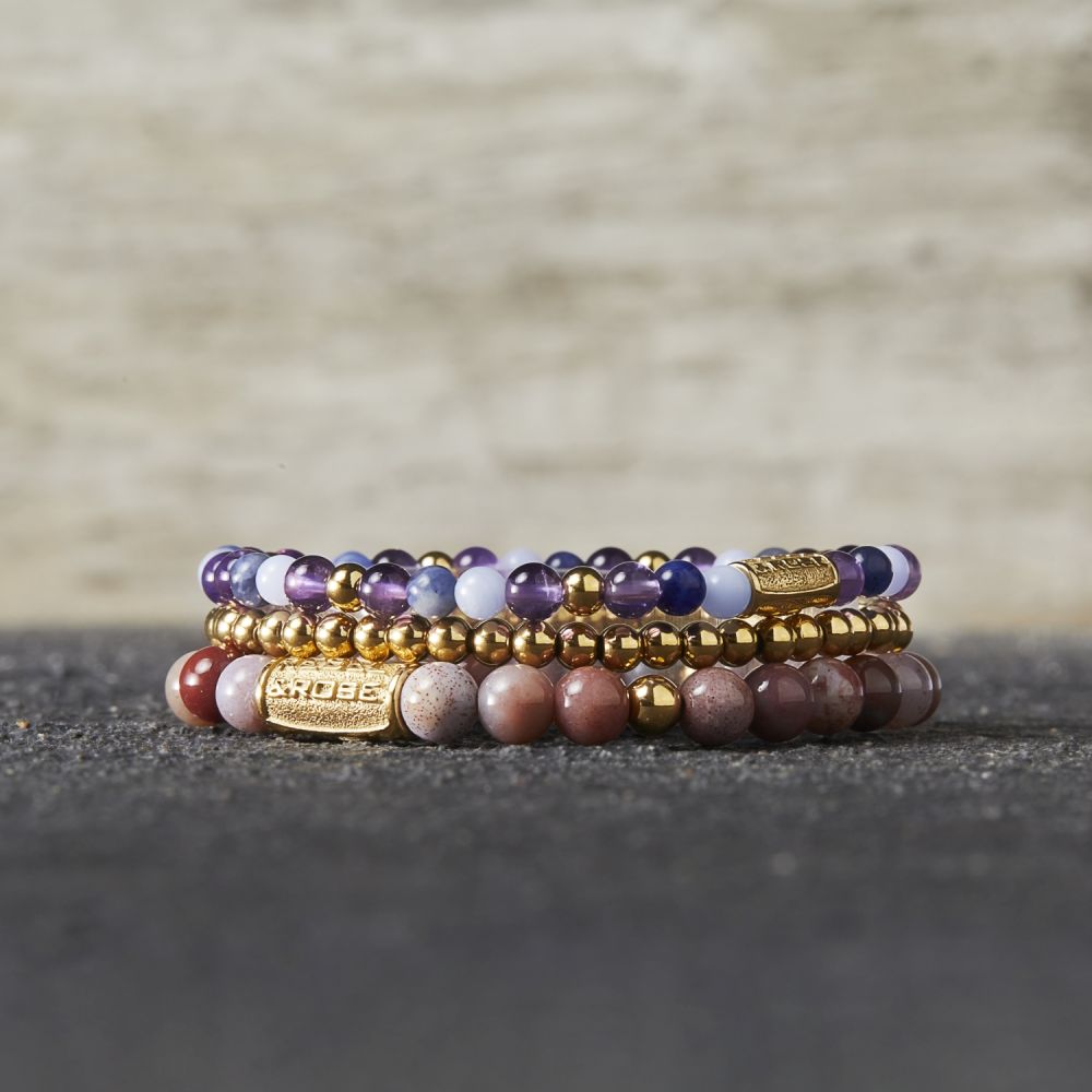 Rebel and Rose Indian Spring Yellow Gold Plated Bracelet