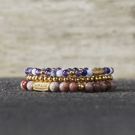 Rebel and Rose Indian Spring Yellow Gold Plated Bracelet