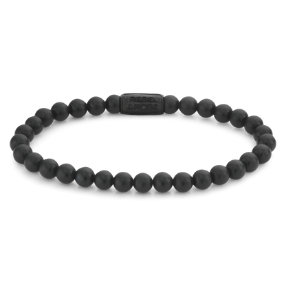 Rebel and Rose Mad Panther - All-Black 6mm Bracelet