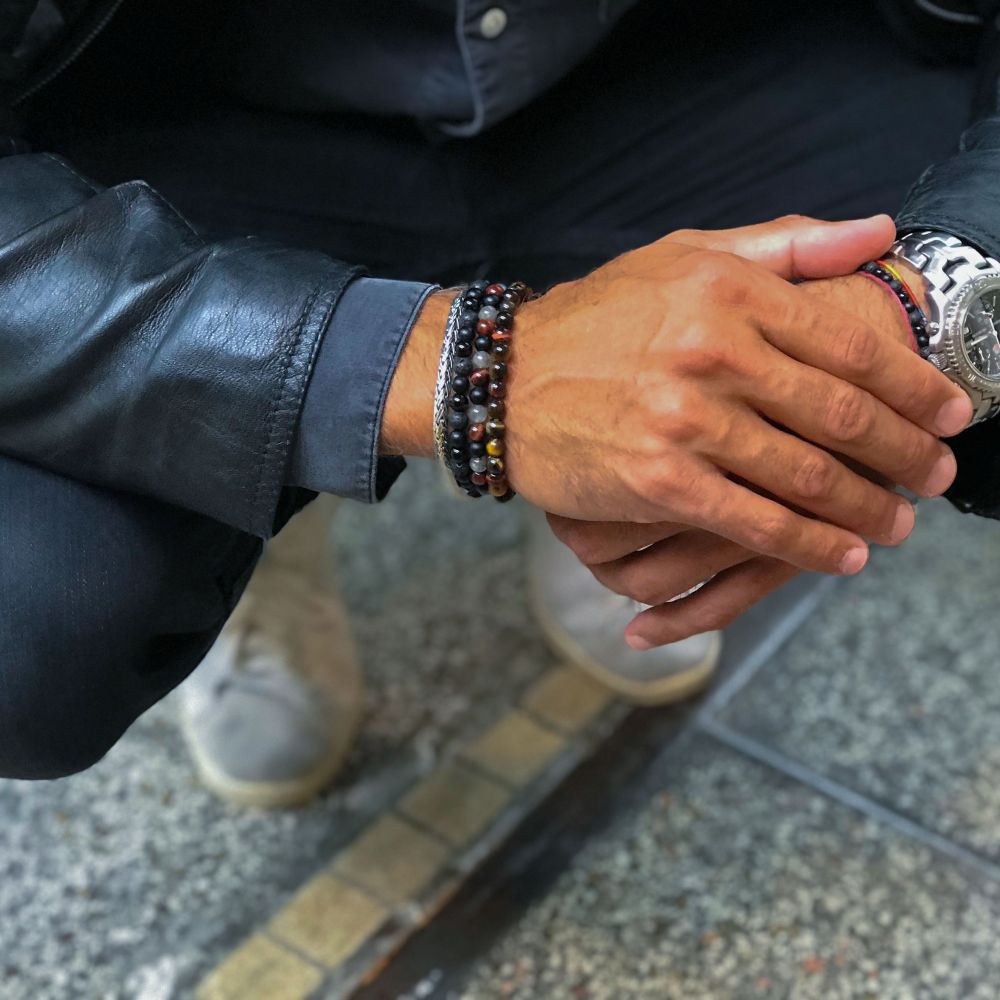 Rebel and Rose Who's Afraid of the Tiger 6mm Bracelet