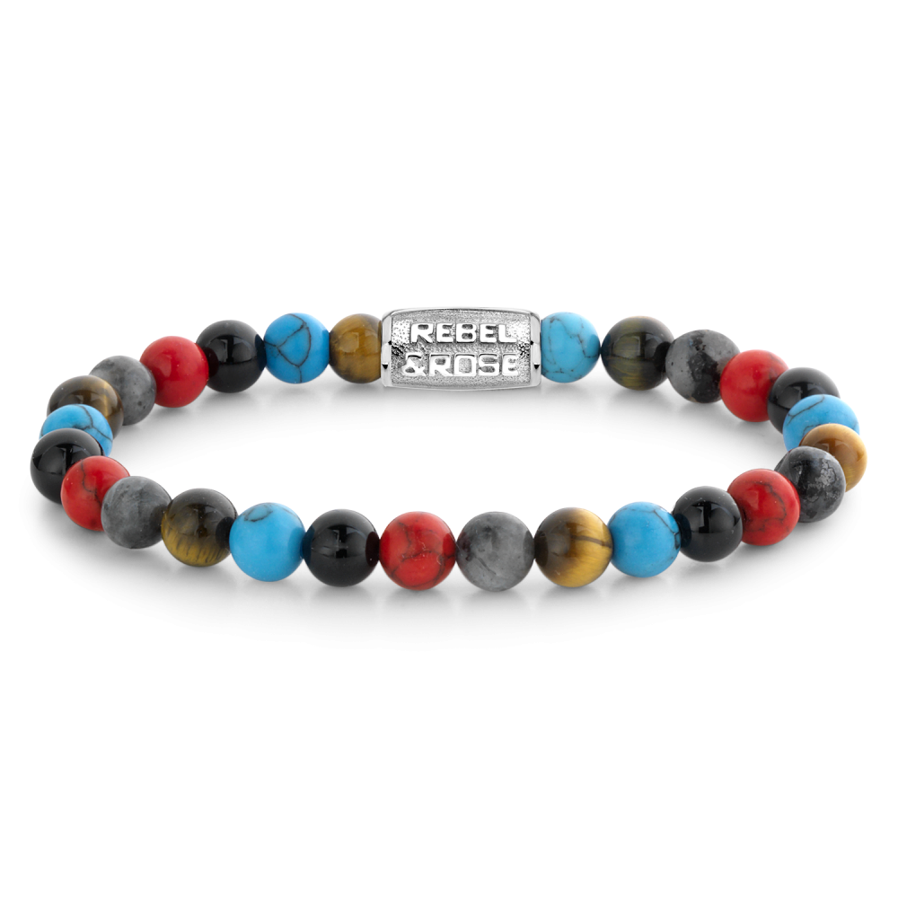 Rebel and Rose Red Hot Summer 6mm Bracelet