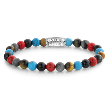 Rebel and Rose Red Hot Summer 6mm Bracelet