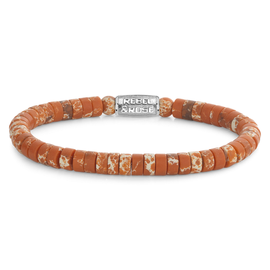 Rebel and Rose Slices - Apples of Orange 6mm Bracelet