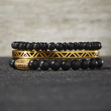 Load image into Gallery viewer, Rebel and Rose Variations Black - 6mm Bracelet