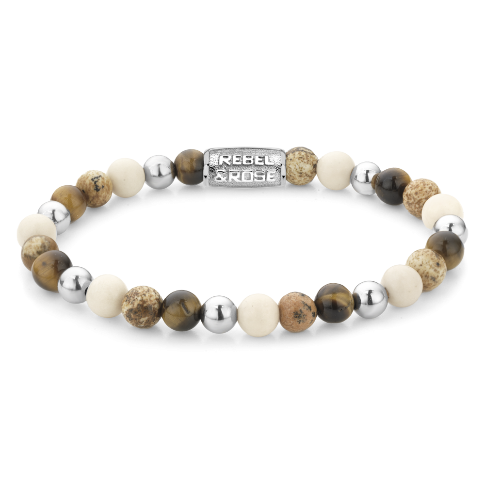 Rebel and Rose Autumn Love Gold Colored 6mm Bracelet