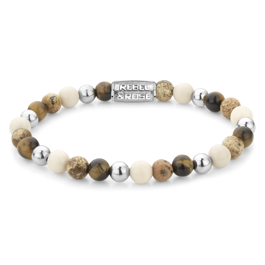 Rebel and Rose Autumn Love Gold Colored 6mm Bracelet