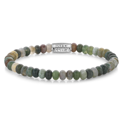 Rebel and Rose Indian Summer Round Slices 6mm Bracelet
