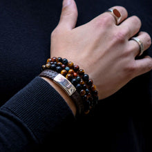 Load image into Gallery viewer, Rebel and Rose Who&#39;s afraid of the Tiger Vintage 6mm Bracelet