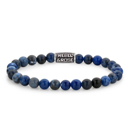 Rebel and Rose Midnight Blue Vintage 6mm Bracelet