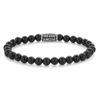Rebel and Rose Black Velvet Vintage 6mm Bracelet