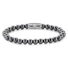 Load image into Gallery viewer, Rebel and Rose Grey Silver DV 6mm Bracelet