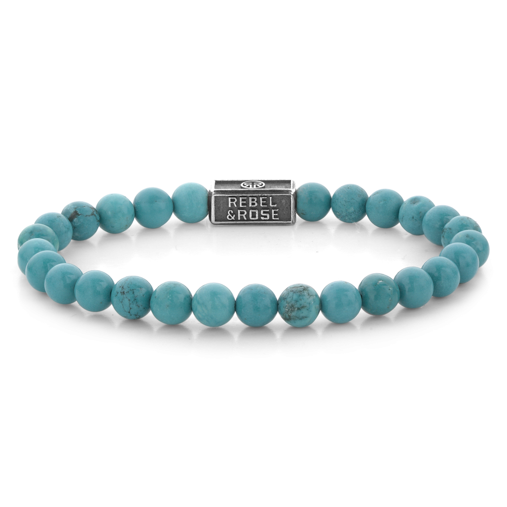 Rebel and Rose Turquoise Delight 925 6mm Bracelet