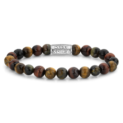 Rebel and Rose Who's Afraid of the Tiger 8mm Bracelet