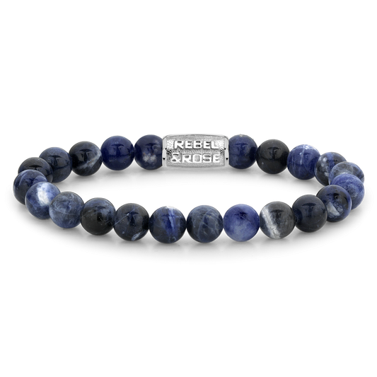 Rebel and Rose Midnight Blue 8mm Bracelet