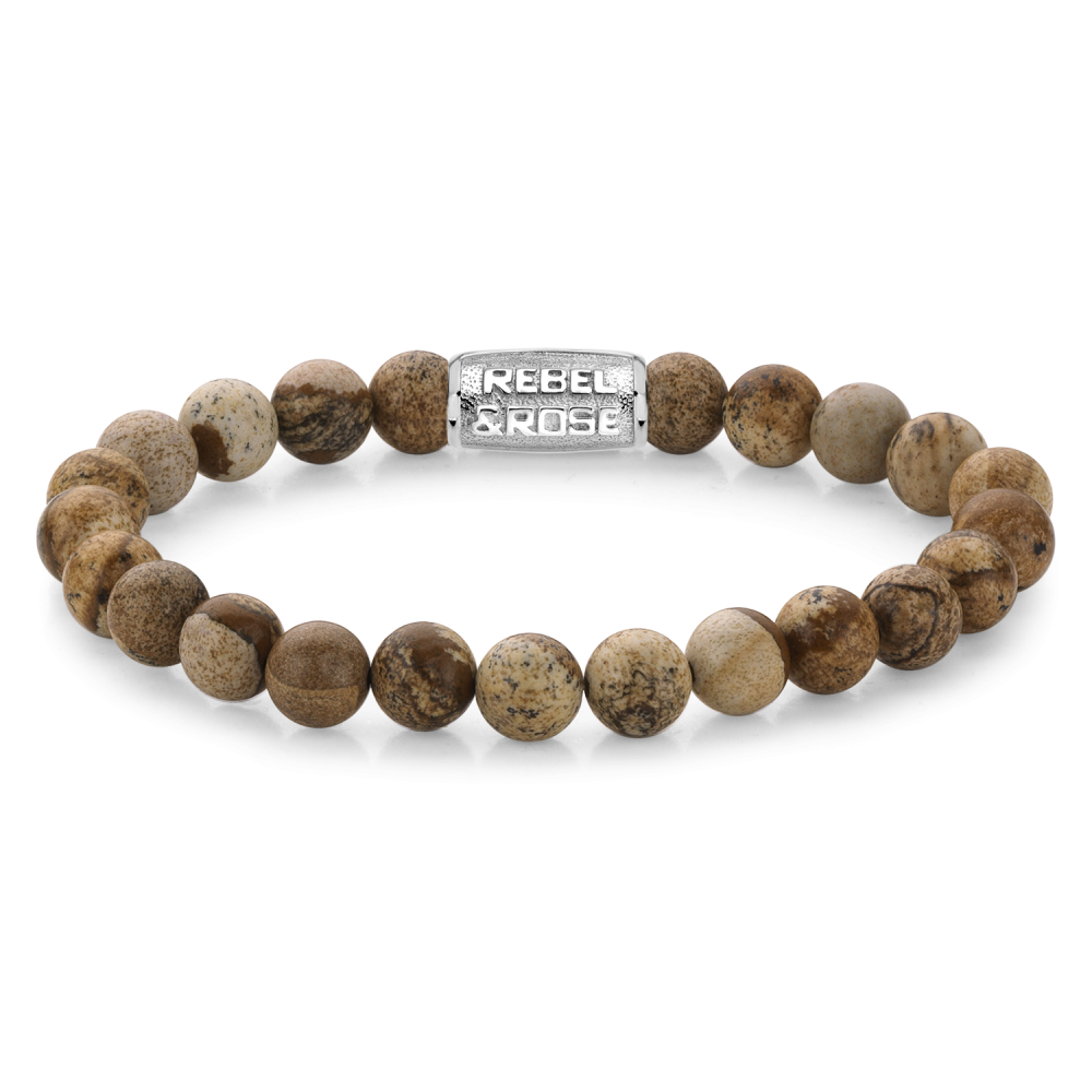 Rebel and Rose Woodstock 8mm  Bracelet