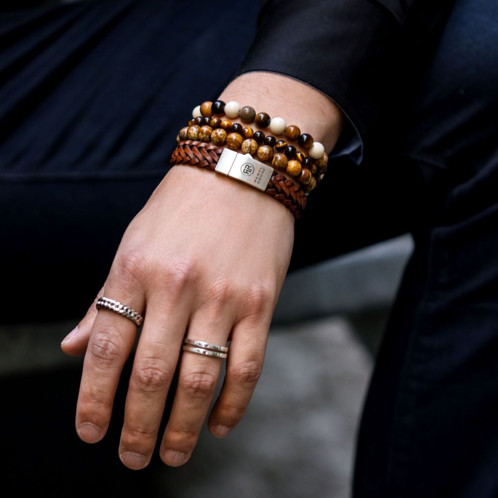 Rebel and Rose Woodstock 8mm  Bracelet