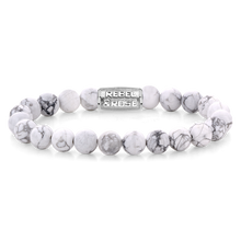 Load image into Gallery viewer, Rebel and Rose Virgin White 8mm Bracelet