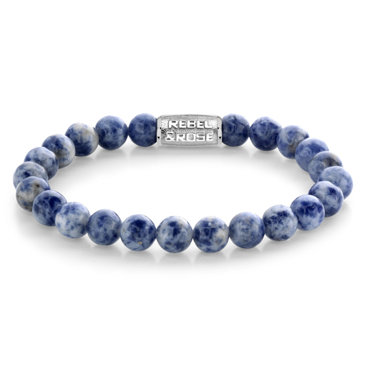 Rebel and Rose Dutch Delfts Blue 8mm Bracelet