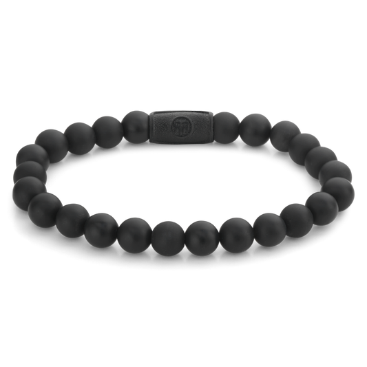 Rebel and Rose Mad Panther - All-Black 8mm Bracelet