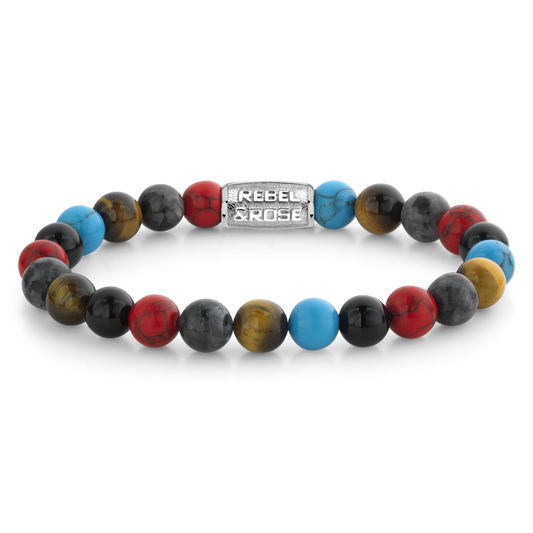 Rebel and Rose Red Hot Summer 8mm Bracelet