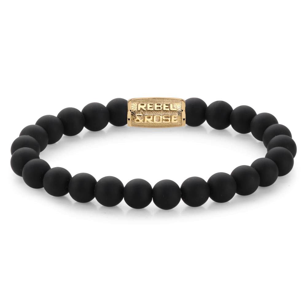 Rebel and RoseMad Panther Gold 8mm Bracelet