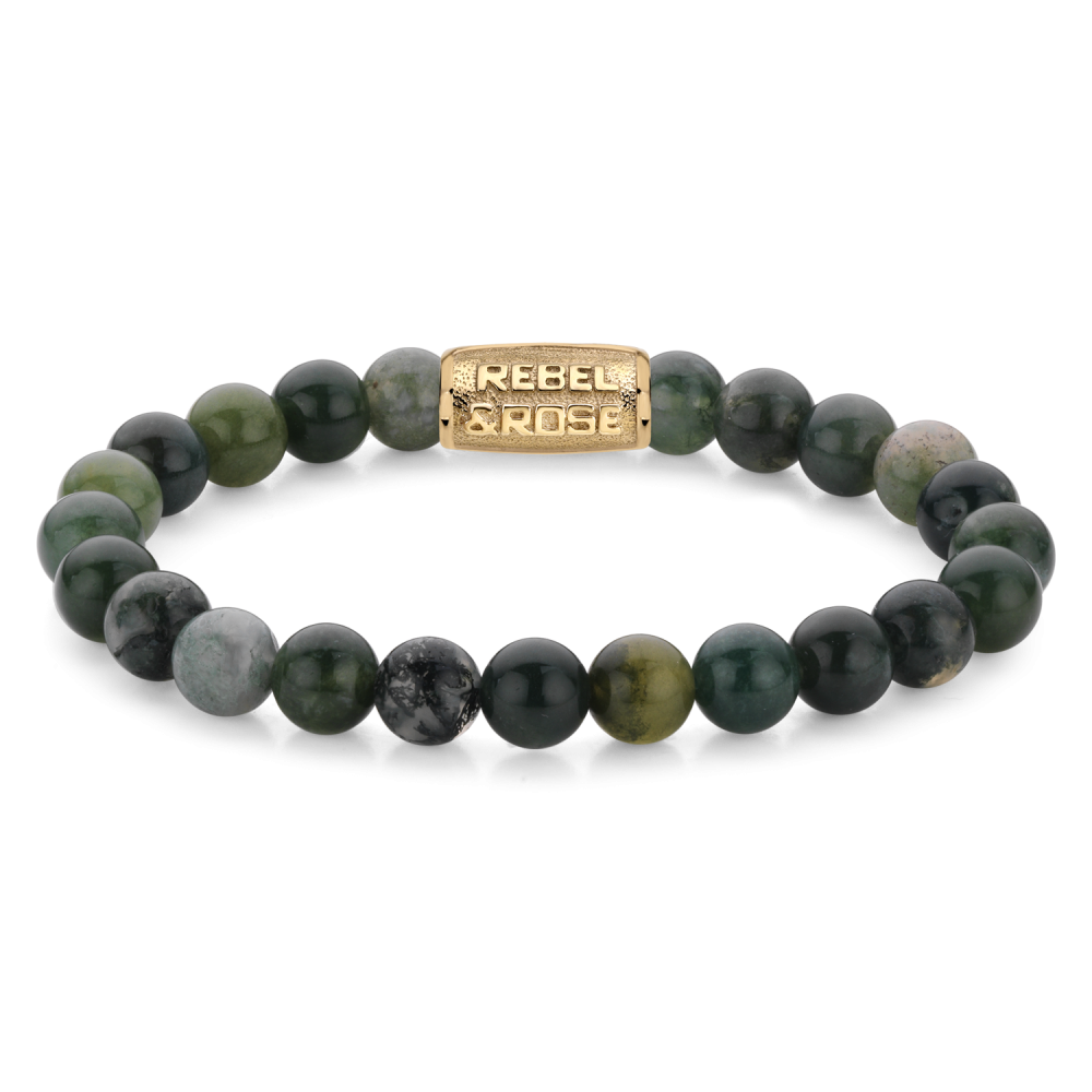 Rebel and Rose The Secret Garden Gold 8mm Bracelet