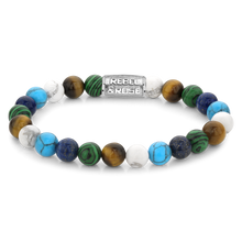 Load image into Gallery viewer, Rebel and Rose More Colours Than Most 8mm Bracelet