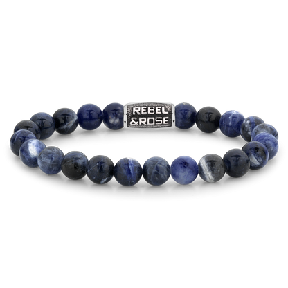 Rebel and Rose Midnight Blue Vintage 8mm Bracelet