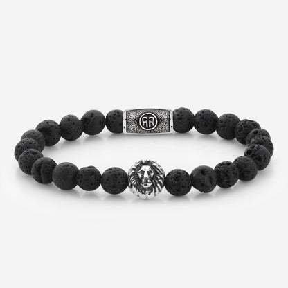 Rebel and Rose Black Moon - Silver Colored Bracelet