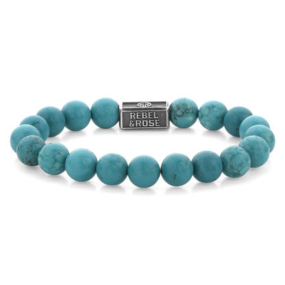 Rebel and Rose Torquoise Delight 925 8mm Bracelet